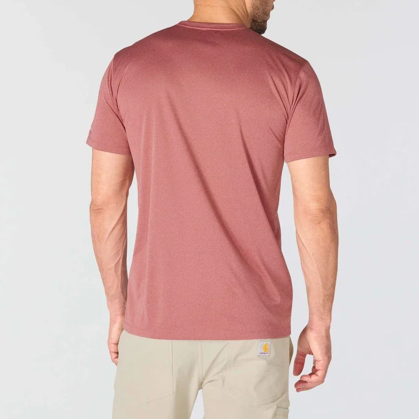 Camiseta ligera para hombre Force Sun Defender con protección UPF 50+ y tecnología de absorción de la humedad - Camisas de protección solar