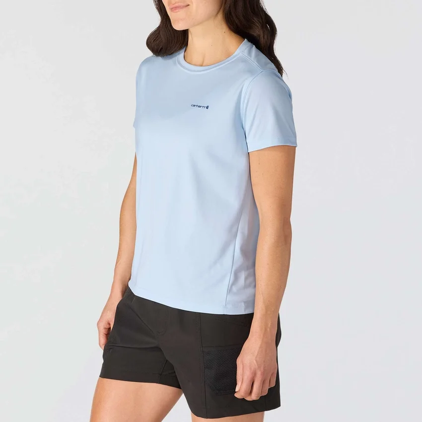 Camiseta ligera para mujer Force Sun Defender con protección UPF 50+ y tecnología de absorción de la humedad - Camisas con protección solar