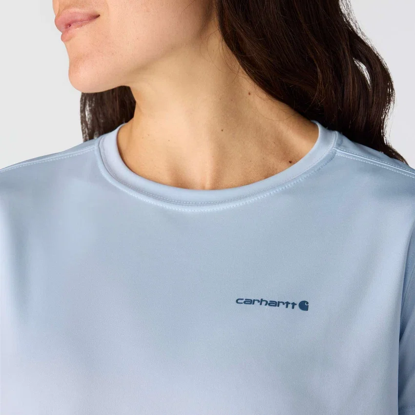 Camiseta ligera para mujer Force Sun Defender con protección UPF 50+ y tecnología de absorción de la humedad - Camisas con protección solar