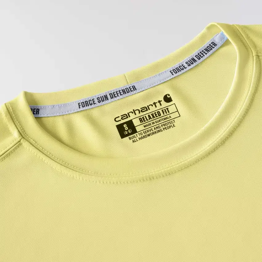 Camiseta ligera para mujer Force Sun Defender con protección UPF 50+ y tecnología de absorción de la humedad - Camisas con protección solar