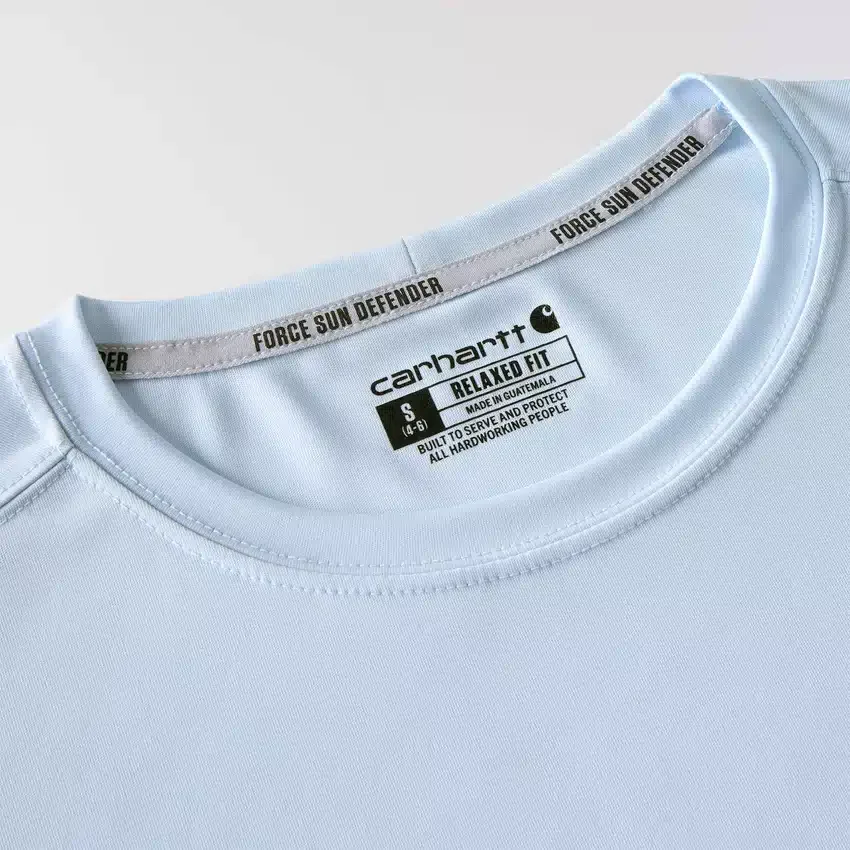 Camiseta ligera para mujer Force Sun Defender con protección UPF 50+ y tecnología de absorción de la humedad - Camisas con protección solar