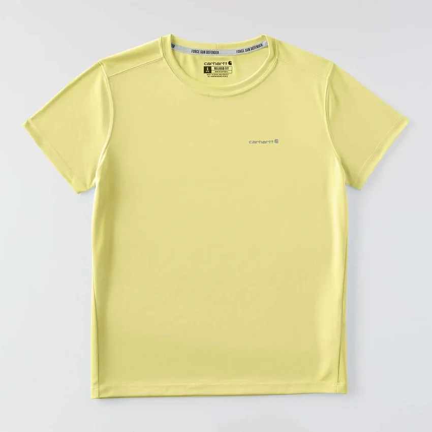 Camiseta ligera para mujer Force Sun Defender con protección UPF 50+ y tecnología de absorción de la humedad - Camisas con protección solar