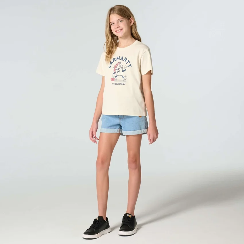 Camiseta Rosie de manguitos cortos para niña (niños pequeños/niños/jóvenes)