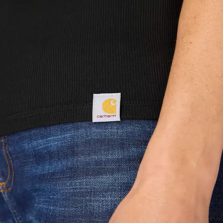 Camiseta sin mangas de mujer de Tencel, ligera y transpirable, con tejido acanalado