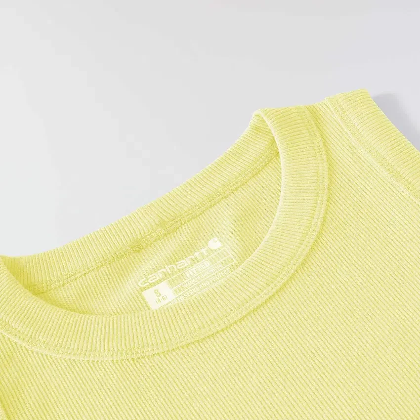 Camiseta sin mangas de mujer de Tencel, ligera y transpirable, con tejido acanalado