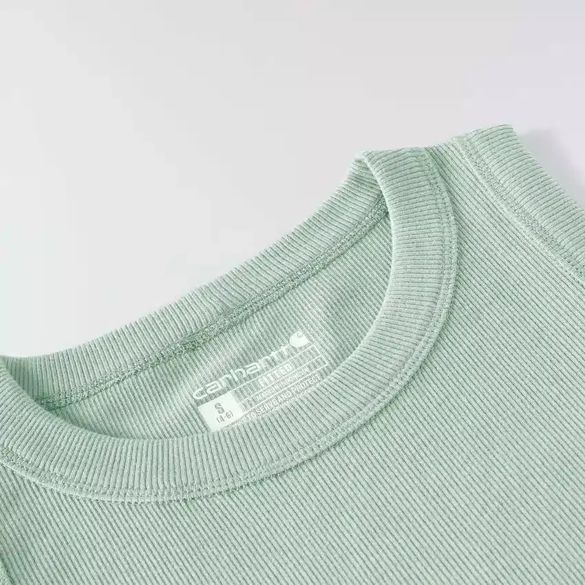 Camiseta sin mangas de mujer de Tencel, ligera y transpirable, con tejido acanalado