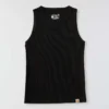 Camiseta sin mangas de mujer de Tencel, ligera y transpirable, con tejido acanalado