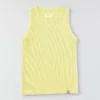 Camiseta sin mangas de mujer de Tencel, ligera y transpirable, con tejido acanalado