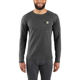 Camiseta térmica de primera capa para hombre - carhartt Force® - Peso pesado - Mezcla de lana sintética