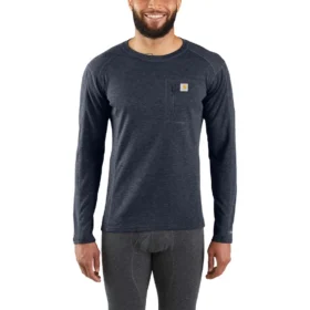 Camiseta térmica de primera capa para hombre - carhartt Force® - Peso pesado - Mezcla de lana sintética