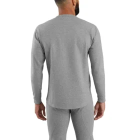 Camiseta térmica de primera capa para hombre – carhartt Force® – Peso pesado – Tejido jaspeado