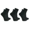 Carhartt Force® Calcetines cortos de media caña con logotipo, peso medio, paquete de 3