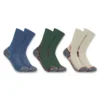 Carhartt Force® Calcetines de caña media, paquete de 3