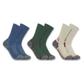 Carhartt Force® Calcetines de caña media, paquete de 3