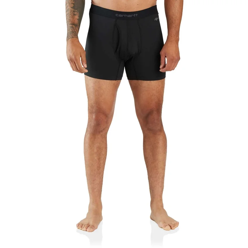 Carhartt Force® Stretch Jersey, braguitas bóxer de 5 pulgadas, paquete de 2