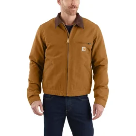 Carhartt J01 «Detroit Jacket» para hombre, con forro de la icónica manta de pato