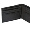 Cartera de cuero con triple costura