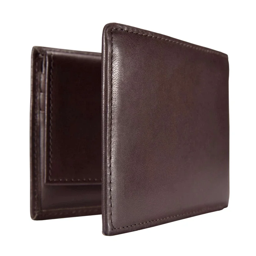 Cartera de cuero curtido al aceite