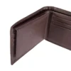 Cartera de cuero curtido al aceite