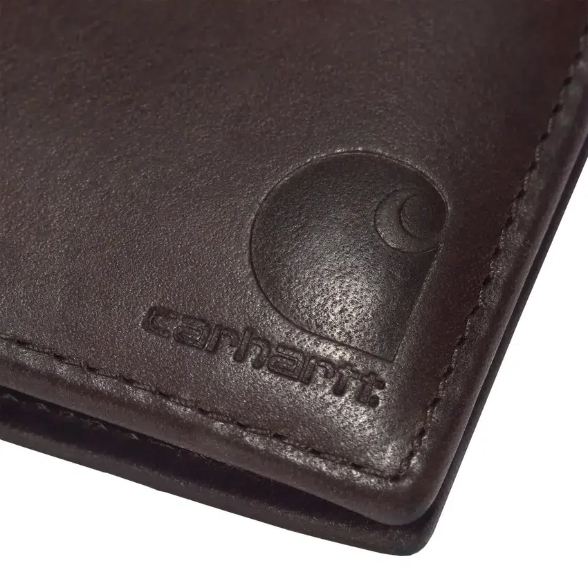 Cartera de cuero curtido al aceite