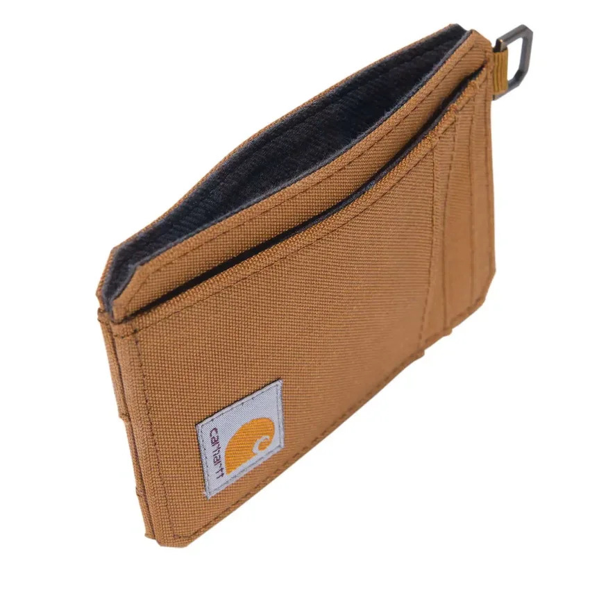 Cartera de nailon tipo «duck» con bolsillo delantero
