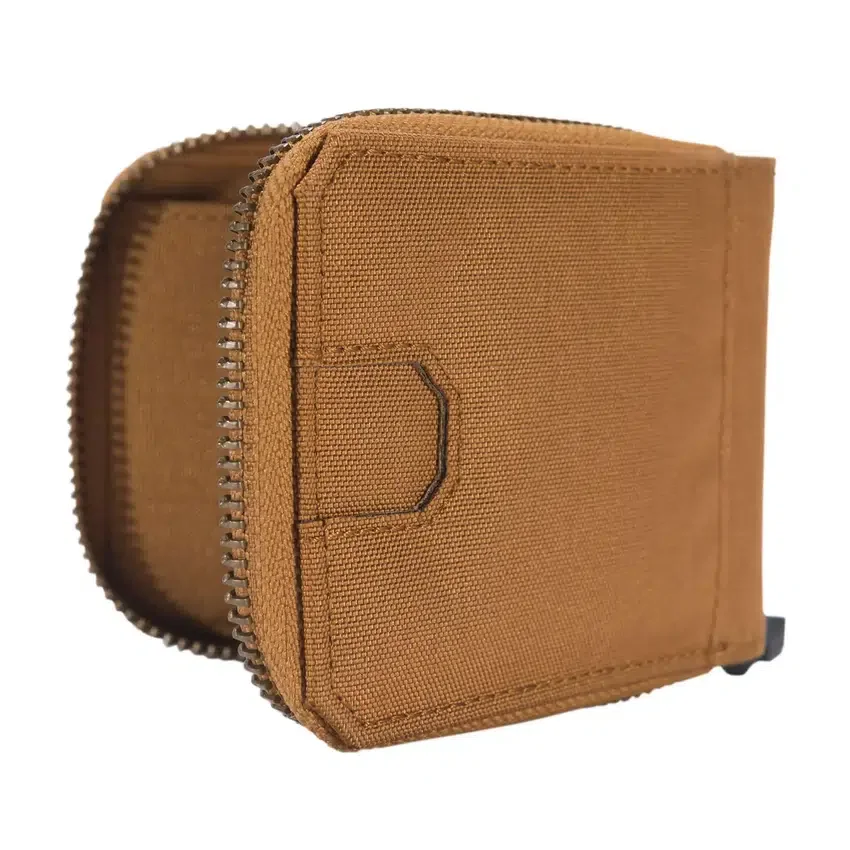 Cartera de nailon tipo «duck» con cremallera