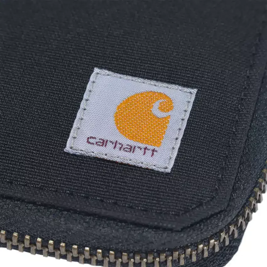 Cartera de nailon tipo «duck» con cremallera