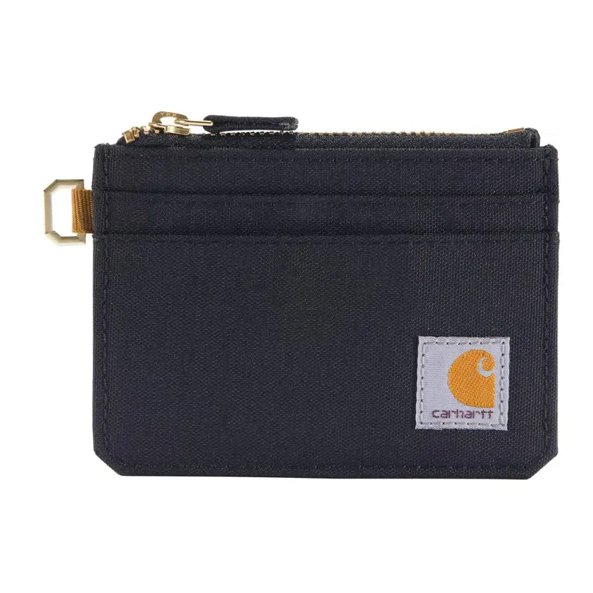 Cartera de nailon tipo «duck» con cremallera para tarjetas