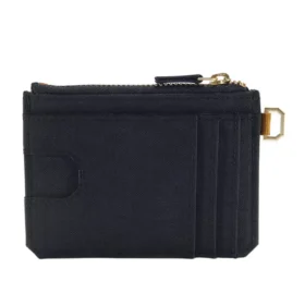 Cartera de nailon tipo «duck» con cremallera para tarjetas