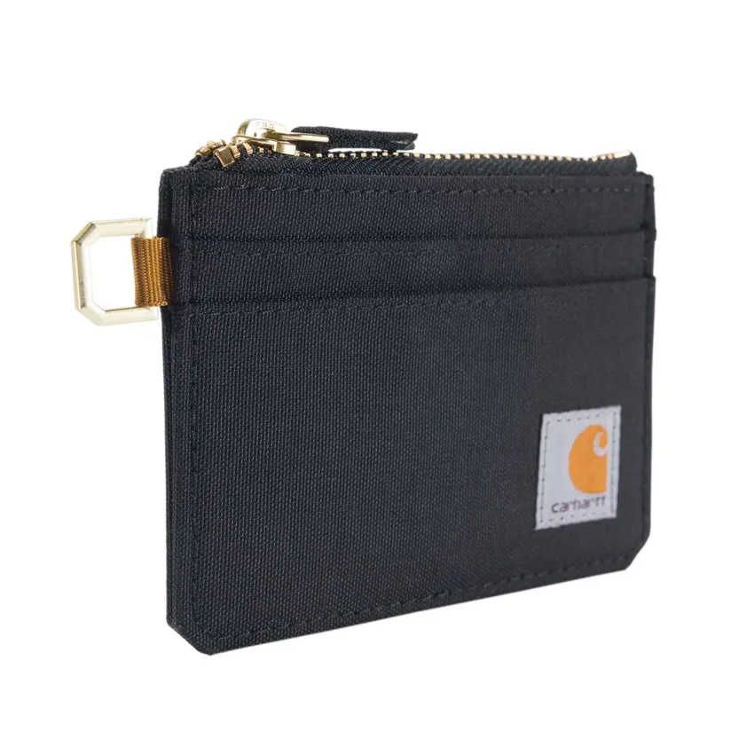 Cartera de nailon tipo «duck» con cremallera para tarjetas