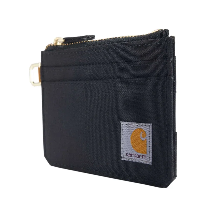 Cartera de nailon tipo «duck» con cremallera para tarjetas