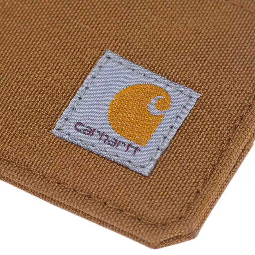 Cartera de nailon tipo «duck» con cremallera para tarjetas