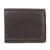 Cartera de piel con textura de guijarros