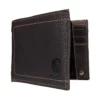 Cartera de piel con textura de guijarros