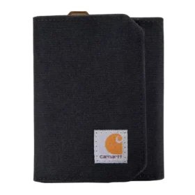 Cartera plegable en tres partes de nailon tipo «duck»