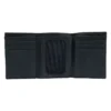 Cartera plegable en tres partes de piel de silla de montar