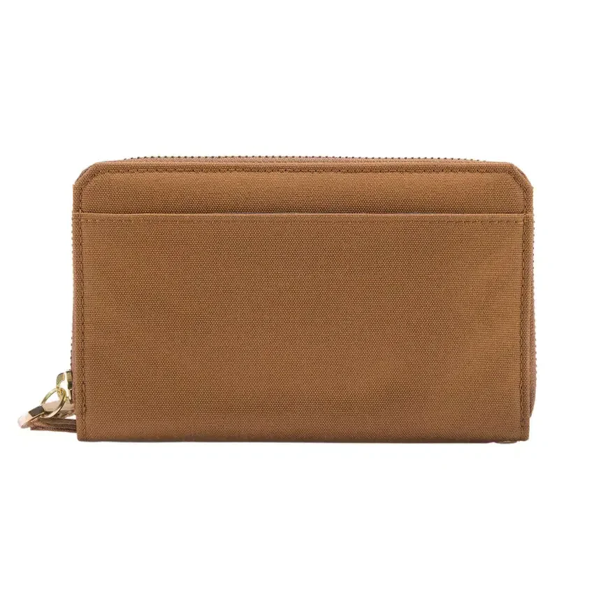 Cartera tipo clutch plana de nailon tipo «duck»