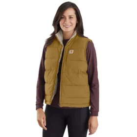 Chaleco acolchado reversible, aislante e impermeable para mujer «Montana» - Chaleco Rain Defender