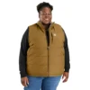 Chaleco acolchado reversible, aislante e impermeable para mujer «Montana» - Chaleco Rain Defender