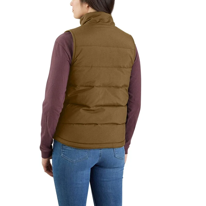 Chaleco acolchado reversible, aislante e impermeable para mujer «Montana» - Chaleco Rain Defender