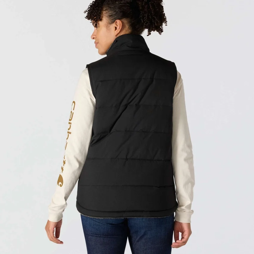 Chaleco acolchado reversible, aislante e impermeable para mujer «Montana» - Chaleco Rain Defender
