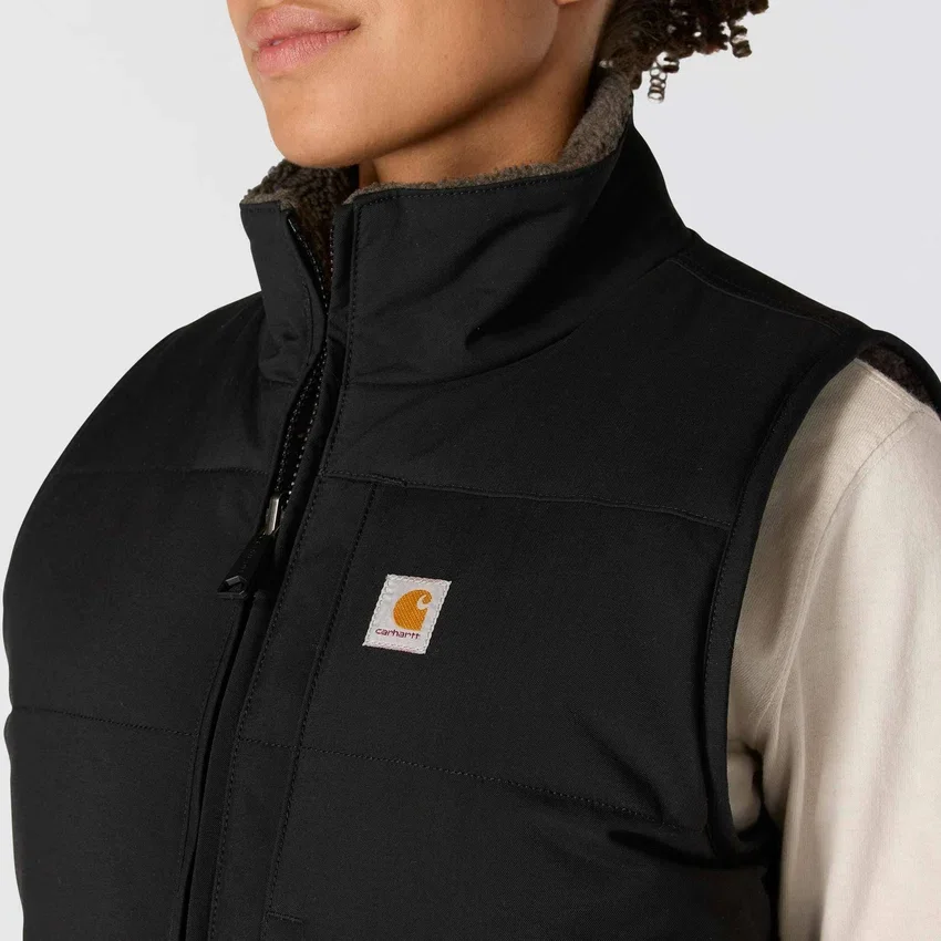 Chaleco acolchado reversible, aislante e impermeable para mujer «Montana» - Chaleco Rain Defender
