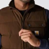 Chaleco aislante de corte holgado Montana para hombre