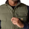 Chaleco aislante de corte holgado Montana para hombre