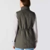 Chaleco aislante para mujer con forro de sherpa y resistente al agua - Chaleco Rain Defender