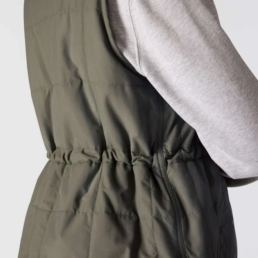Chaleco aislante para mujer con forro de sherpa y resistente al agua - Chaleco Rain Defender