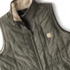 Chaleco aislante para mujer con forro de sherpa y resistente al agua - Chaleco Rain Defender