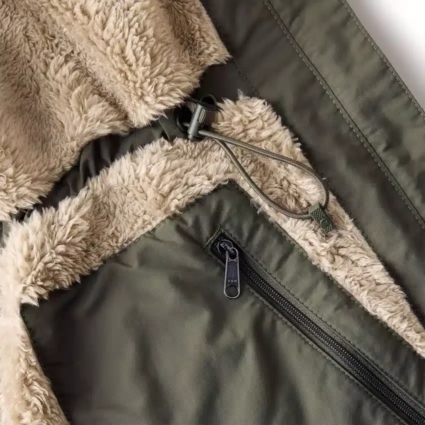 Chaleco aislante para mujer con forro de sherpa y resistente al agua - Chaleco Rain Defender