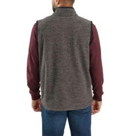 Chaleco de forro polar de corte holgado Edmonton para hombre
