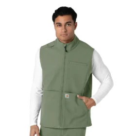 Chaleco médico de forro polar laminado Rugged Flex® para hombre